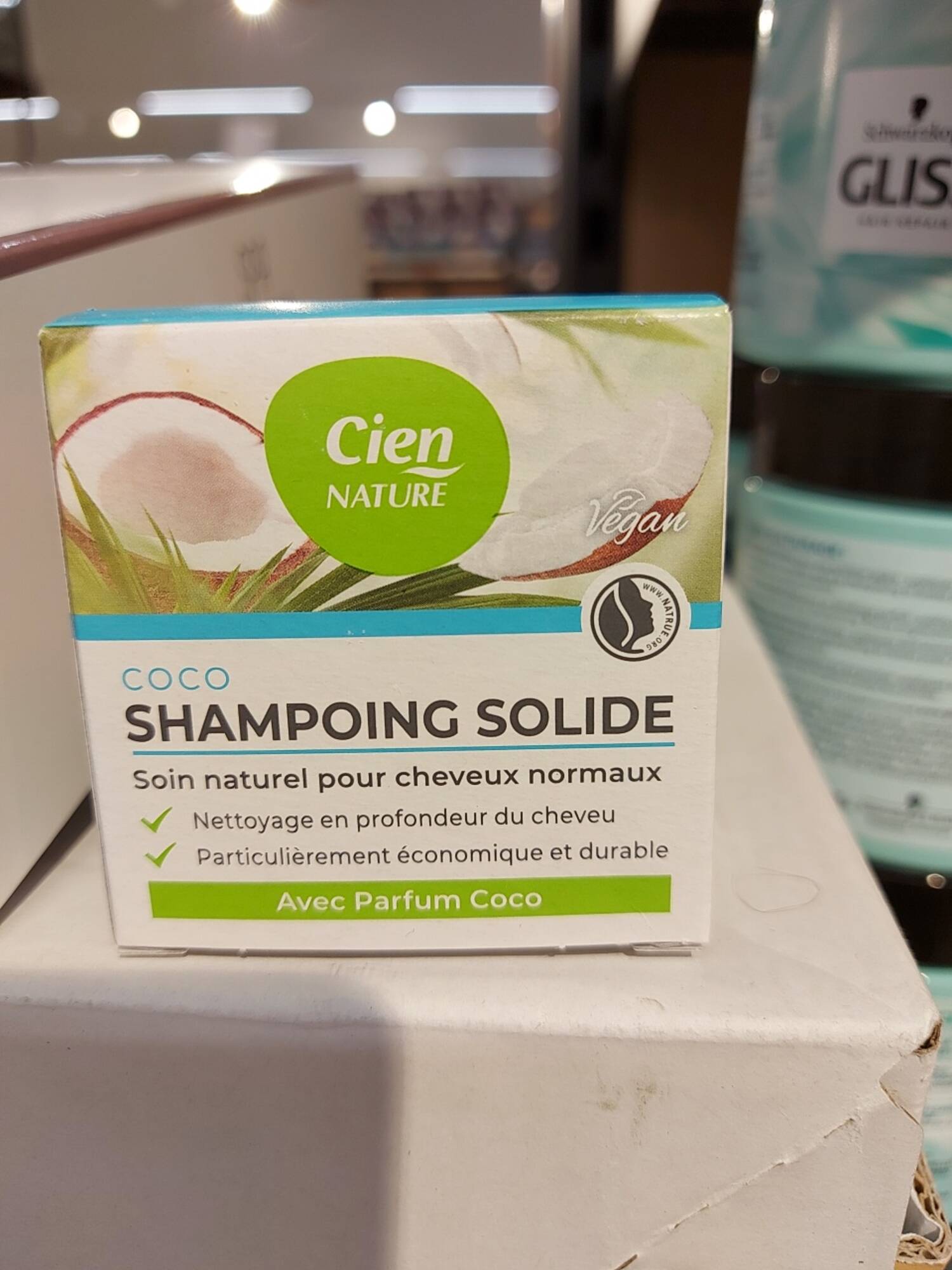 LIDL - Cien nature - Shampooing solide coco