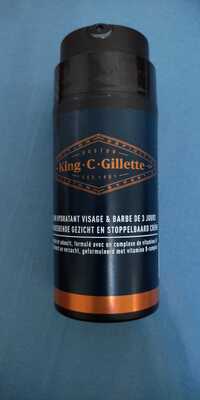 KING C GILLETTE - Hydratant visage & barbe de 3 jours