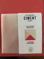 SAVONNERIE CIMENT - Savon surgras facette fragrance poudrée
