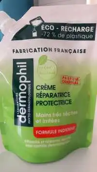 DERMOPHIL - Crème réparatrice protectrice mains très sèches et irritées