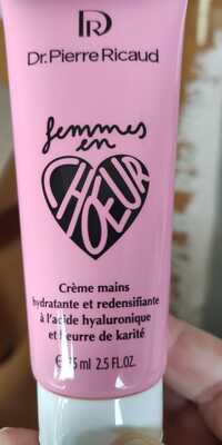 DR PIERRE RICAUD - Femmes en Choeur - Crème mains hydratante et redensifiante