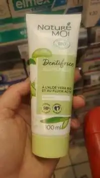 NATURÉ MOI  - Dentifrice blancheur à l'aloe vera et au fluor actif