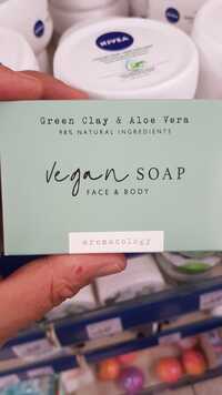 AROMACOLOGY - Green clay & aloe vera - Vegan soap