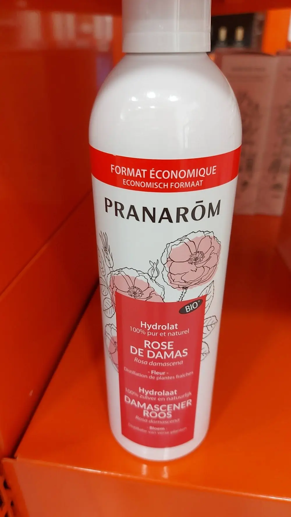 PRANARÔM - Rose de damas - Hydrolat 100% pur et naturel