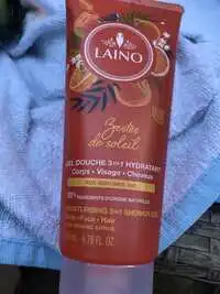 LAINO - Zeste de soleil - Gel douche 3 en 1 hydratant 