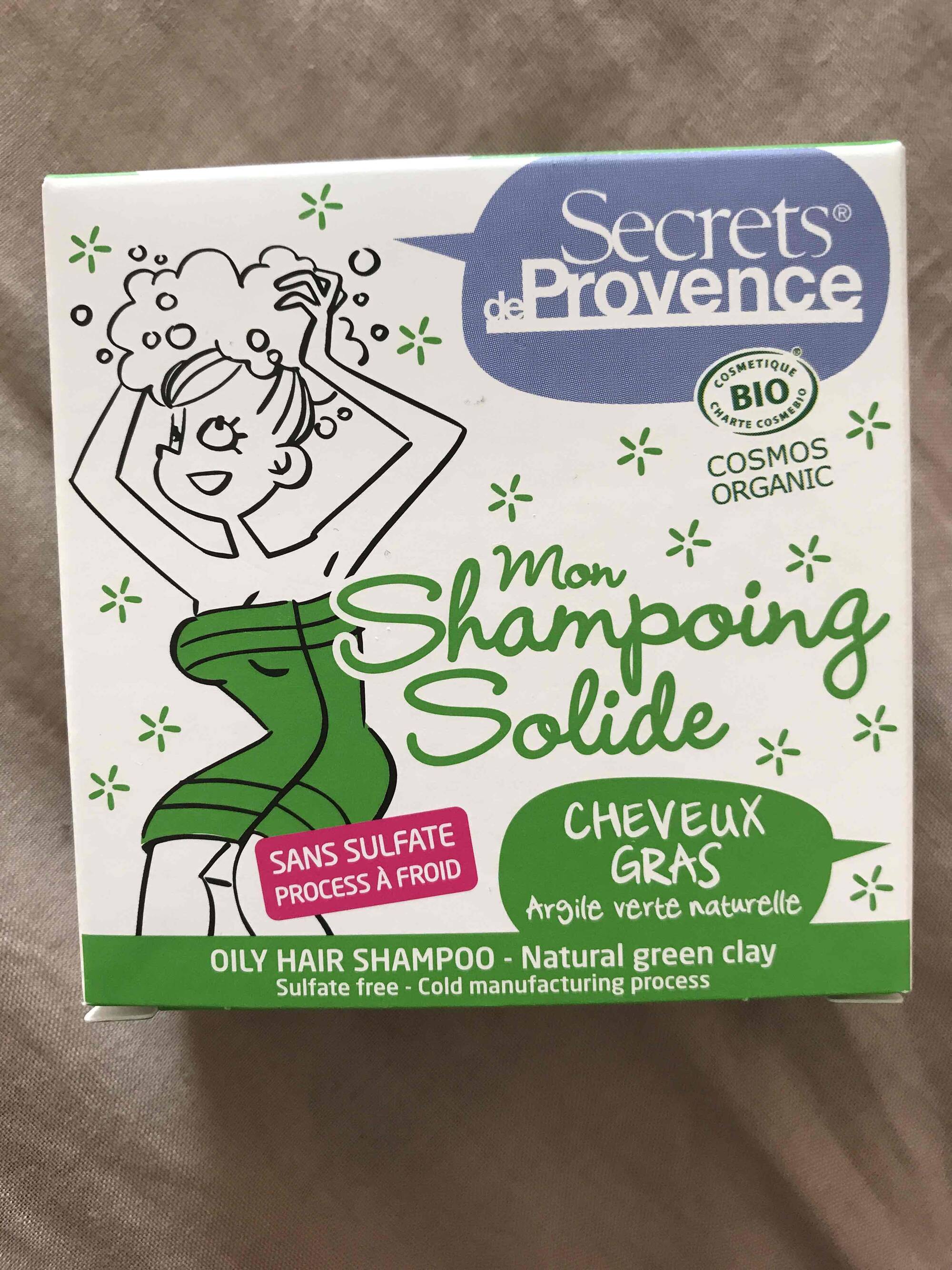 SECRETS DE PROVENCE - Mon shampoing solide cheveux gras