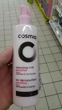 COSMIA - Lait démaquillant sensitive