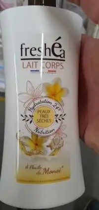 FRESHÉA - Peaux très sèches - Lait corps à l'huile de Monoï