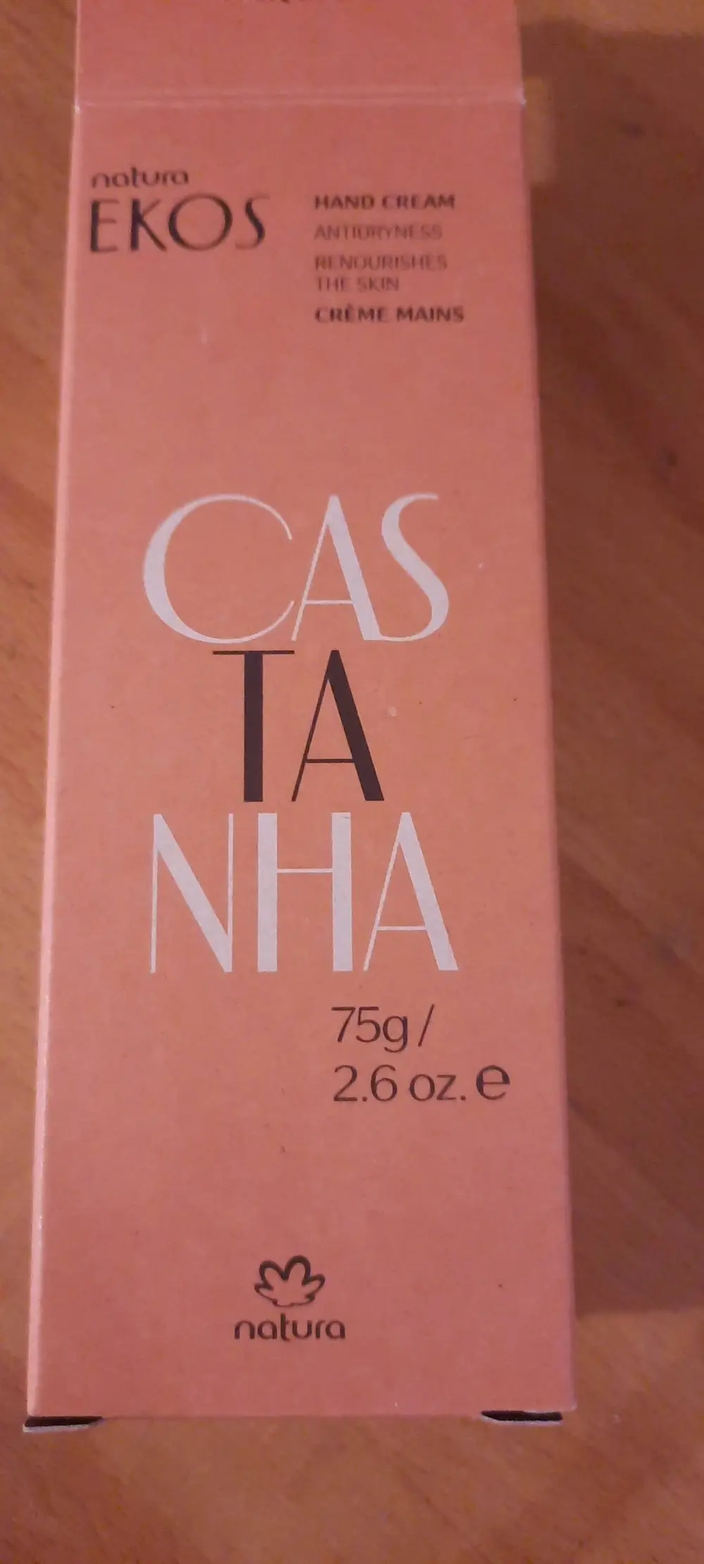 NATURA EKOS - Castanha - Crème mains 