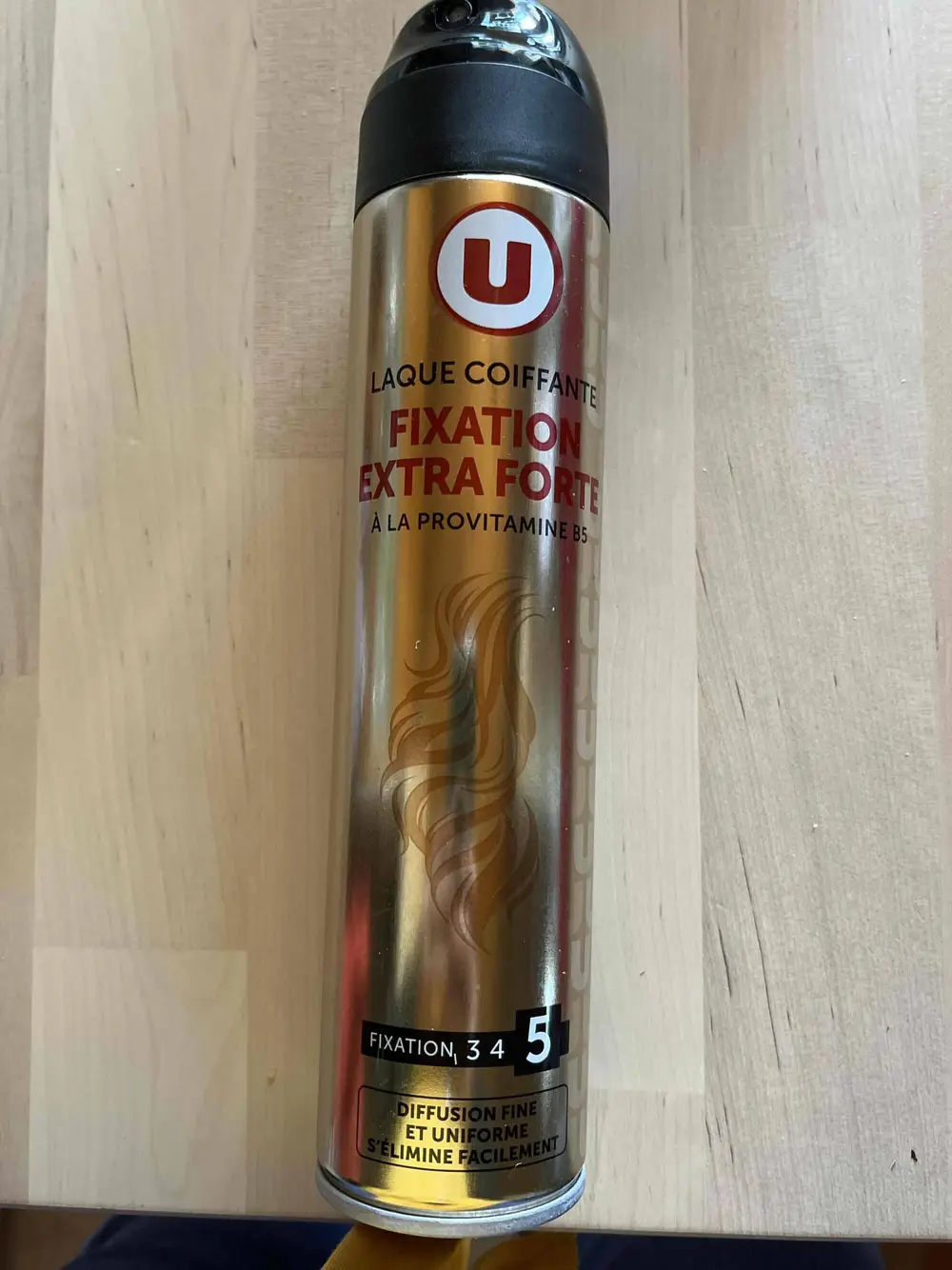 U - Laque coiffante fixation extra forte 5