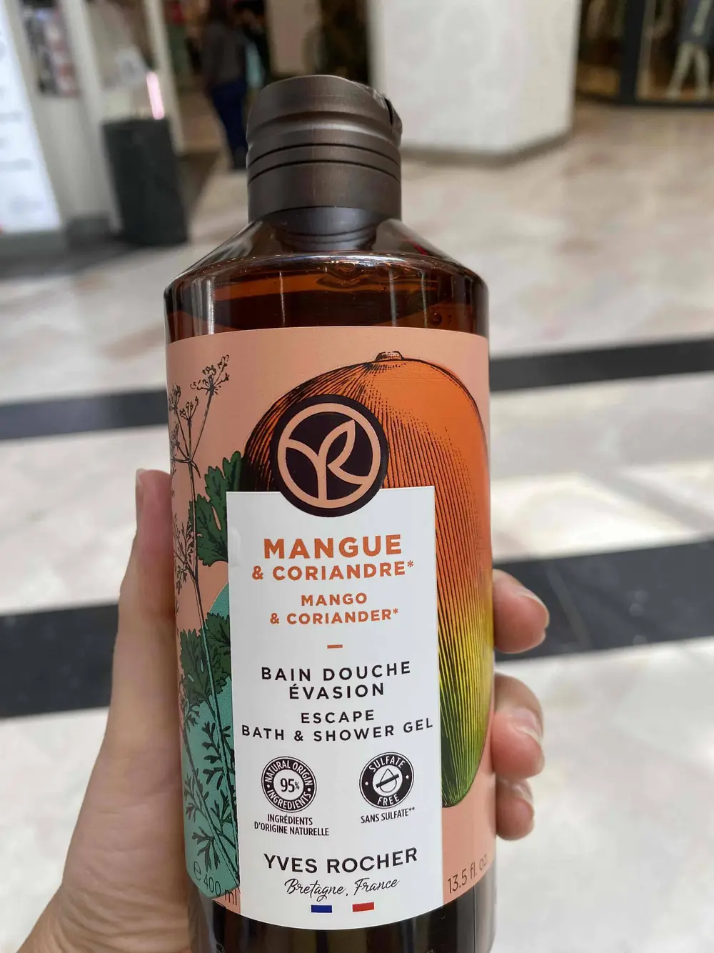 YVES ROCHER - Bain douche evasion mangue & coriandre