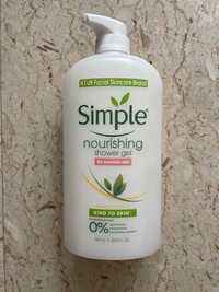 SIMPLE - Nourishing shower gel for sensitive skin