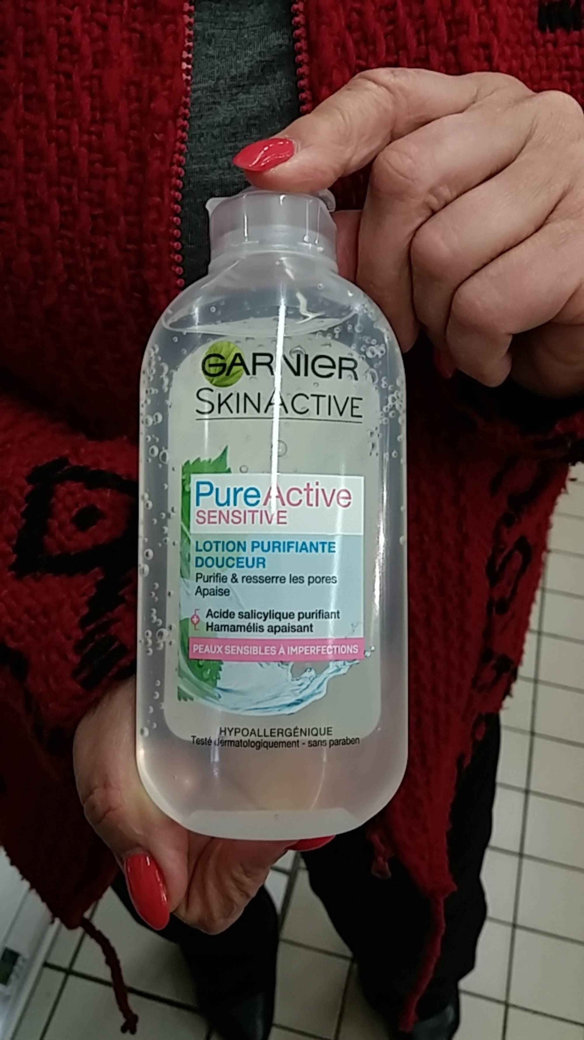 GARNIER - Skinactive - Pure active sensitive lotion purifiante douceur