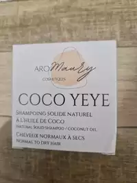 AROMAURY - Coco yeye - Shampoing solide naturel à l'huile de coco