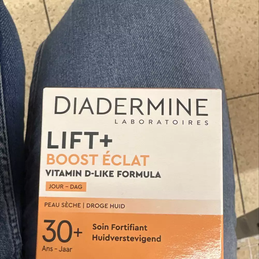 DIADERMINE - Lift+ boost éclat vitamin d-like formula SPF 30+