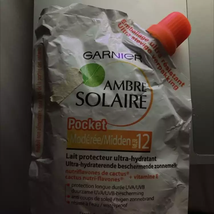 GARNIER - Ambre solaire pocket - Lait protecteur ultra-hydratant