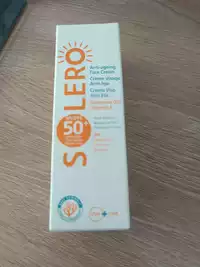 SOLERO - Crème visage anti-âge SPF 50+