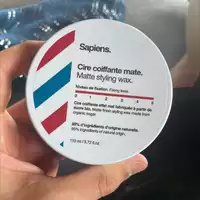 SAPIENS - Cire coiffante mate