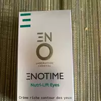 ENOTIME - Crème riche contour des yeux