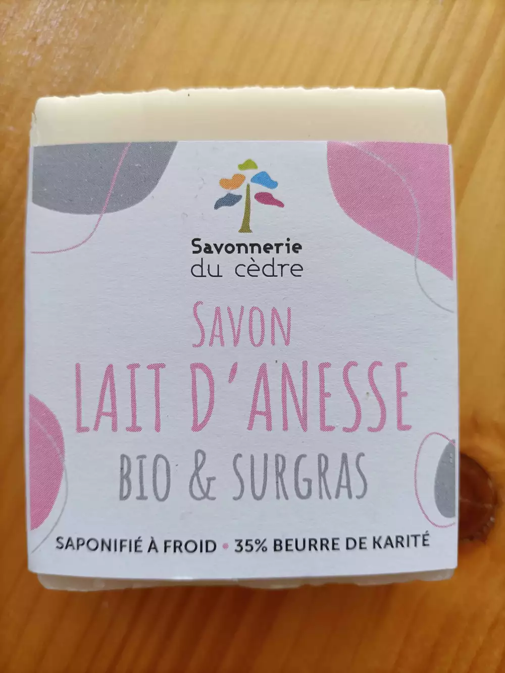 SAVONNERIE DU CÈDRE - Savon lait d'ânesse bio et surgras 