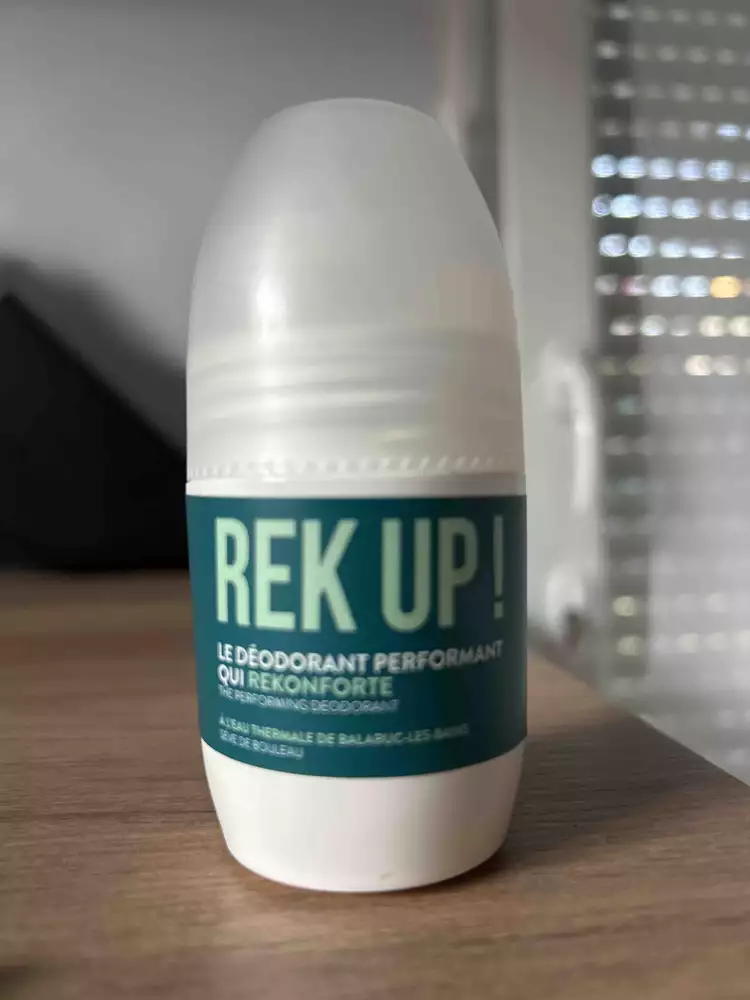 REK UP ! - Le déodorant performant qui rekonforte