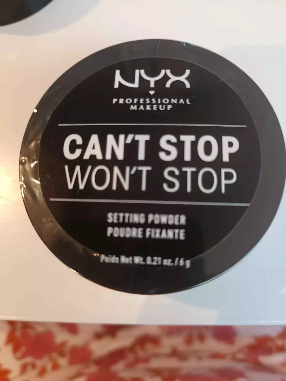 NYX - Can't stop Won't stop - Poudre fixante