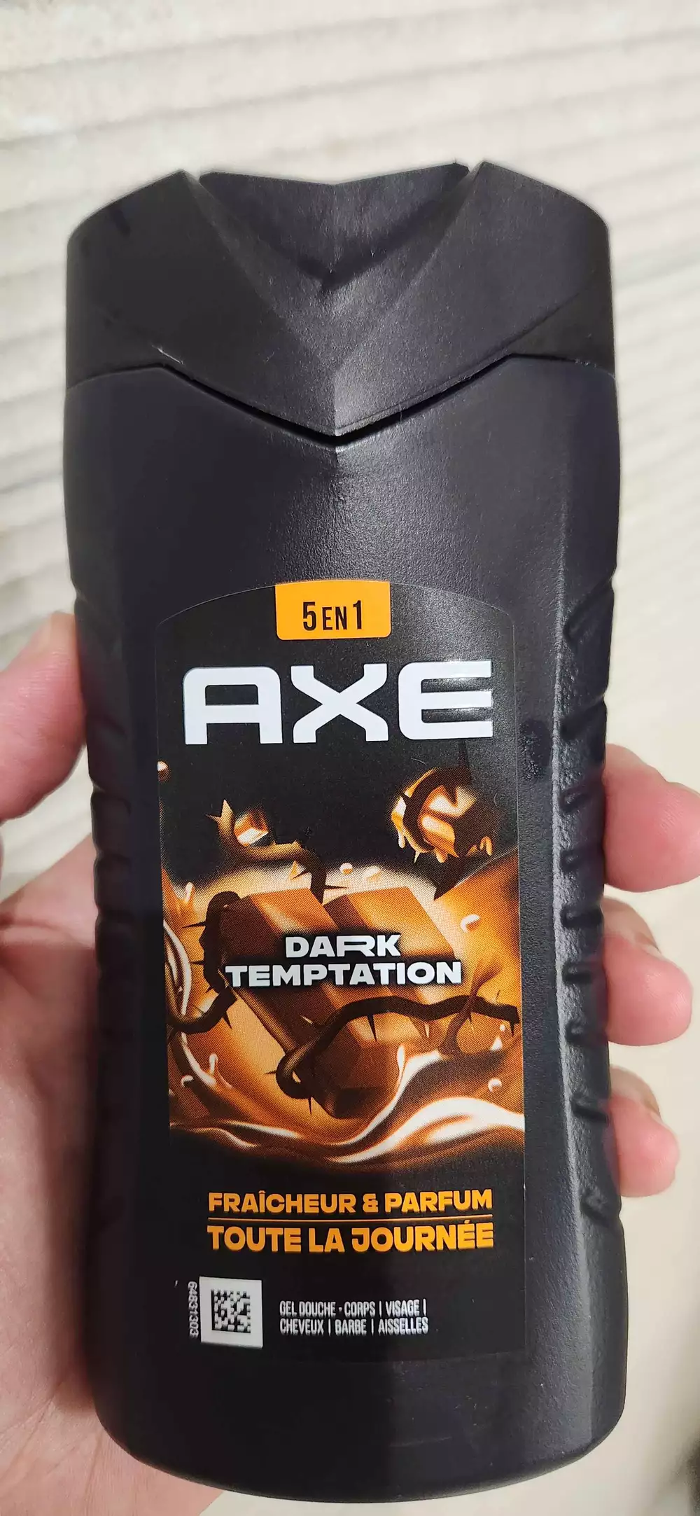 AXE - Dark temptation - Gel douche 5 en 1