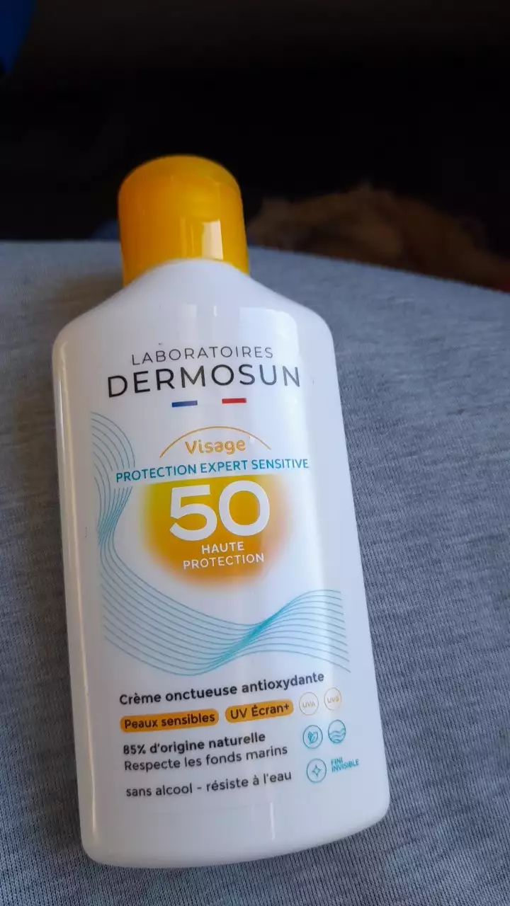 DERMOSUN - Crème onctueuse antioxydante visage spf50