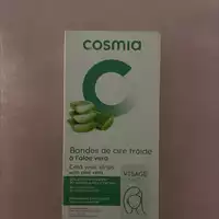 COSMIA - Bandes de cire froide à l’aloe vera