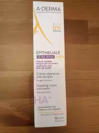 A-DERMA - Épithéliale - Crème réparatrice anti-marques HA+ SPF 50+