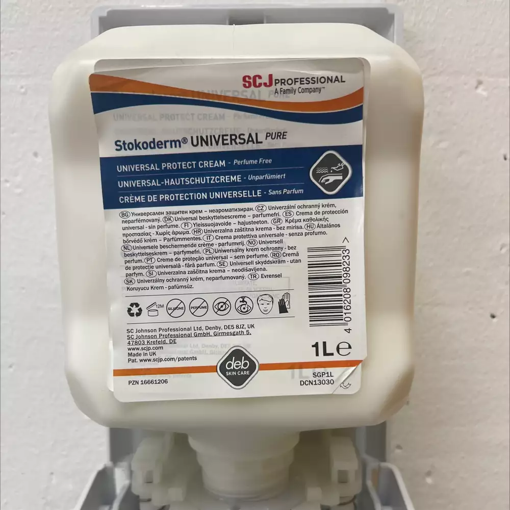 SC JOHNSON - Stokoderm - Crème de protection universelle 