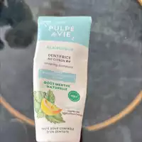 PULPE DE VIE - Blancheur - Dentifrice au citron bio