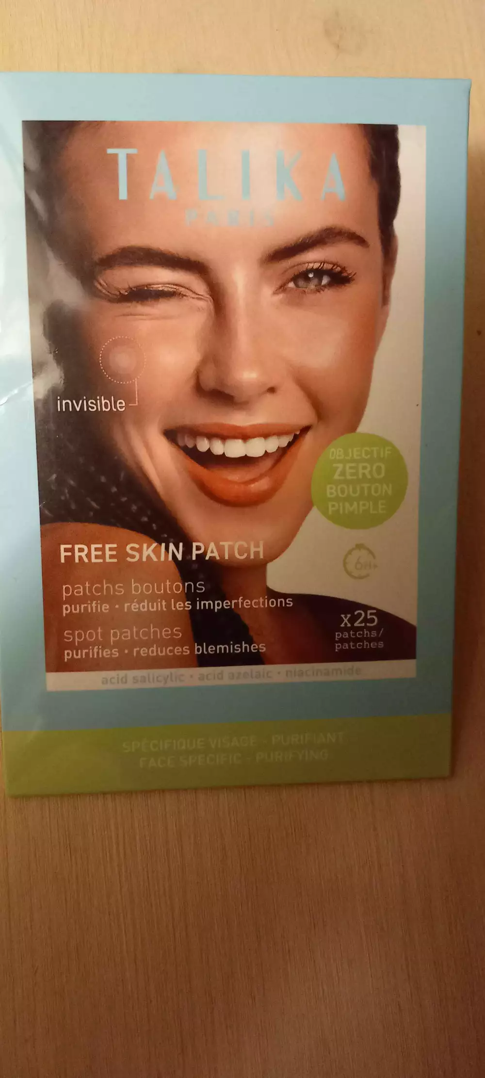 TALIKA - Free skin patch - Patchs boutons