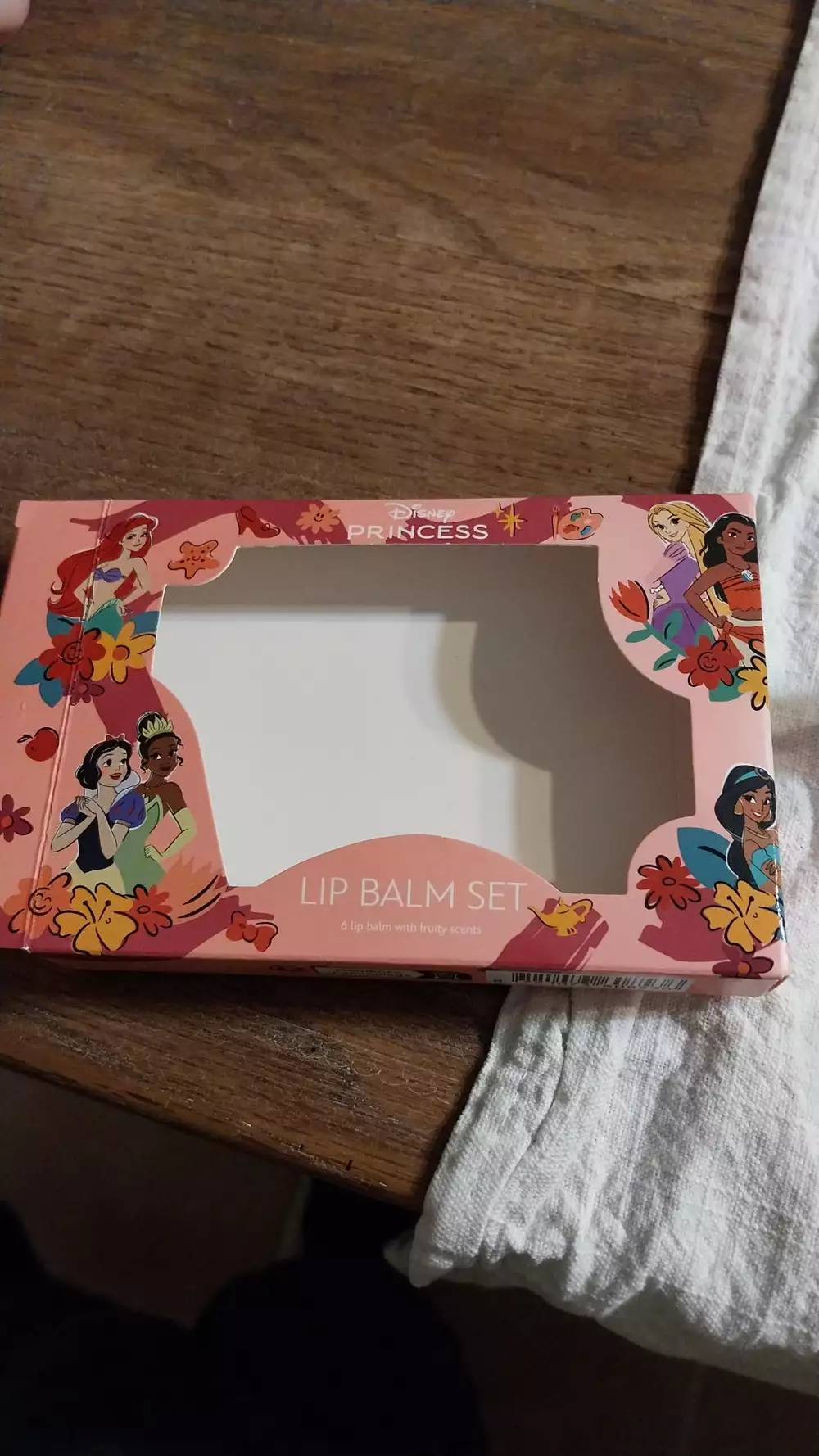 DISNEY - Princess - Lip balm set with fruity scents