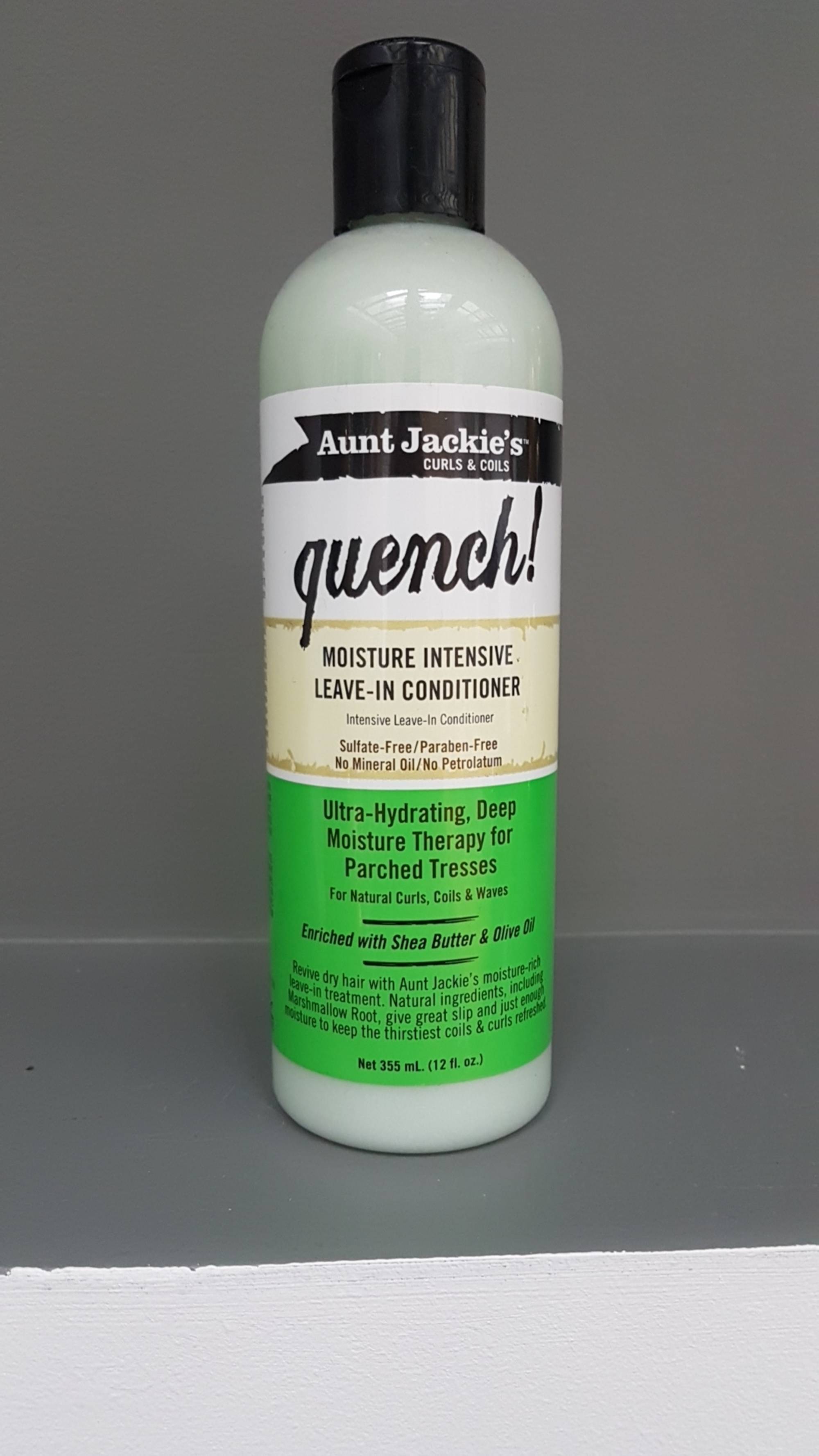 AUNT JACKIE'S CURLS & COILS - Quench! moisture intensive leave-in conditioner - ultra-hydrating