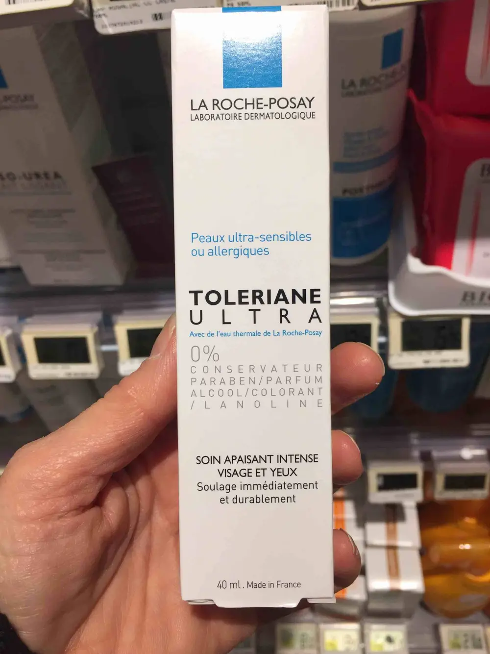 LA ROCHE-POSAY - Tolériane ultra - Peau ultra-sensible ou allergique