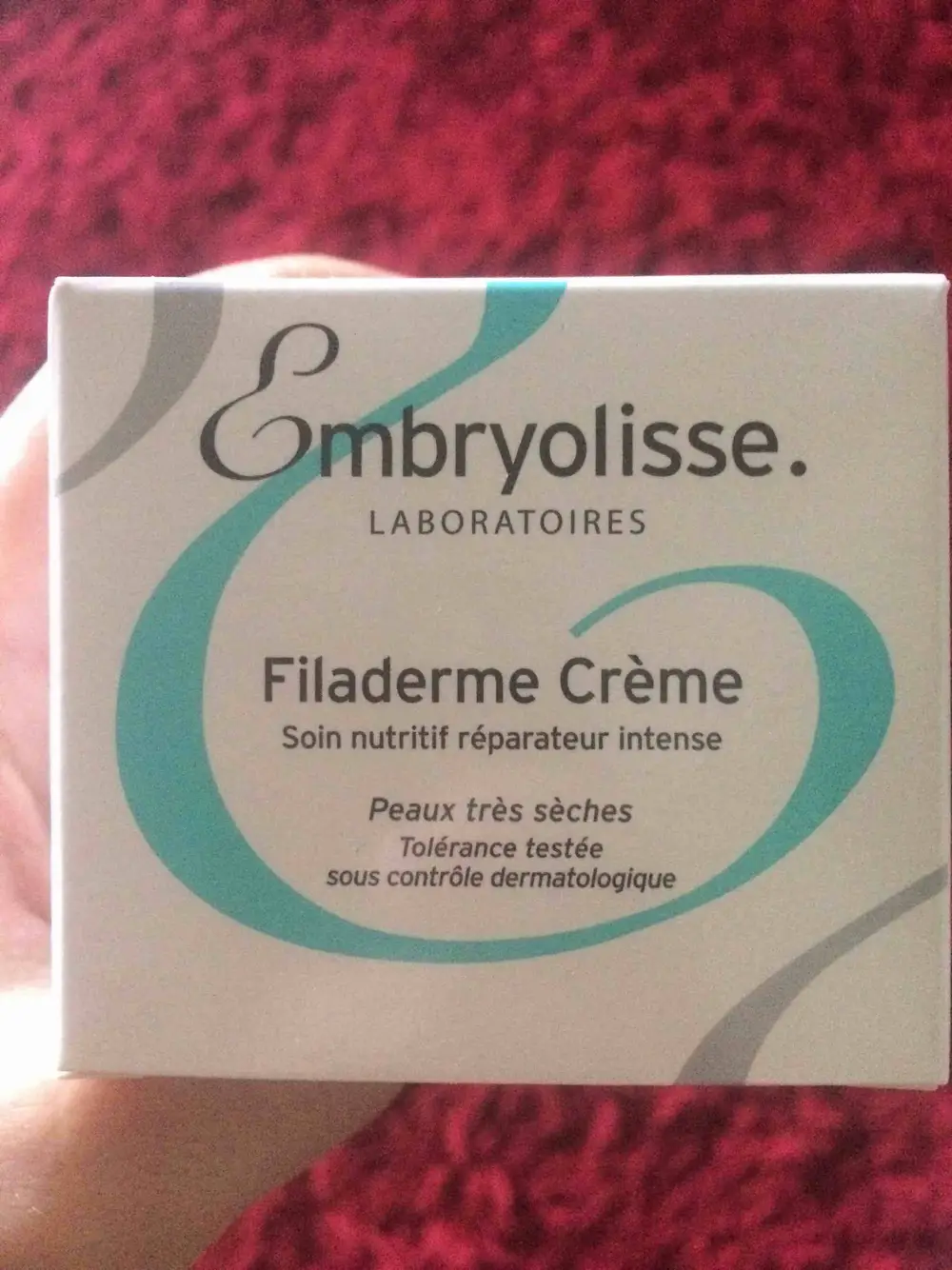 EMBRYOLISSE - Filaderme crème - soin nutritif réparateur intense