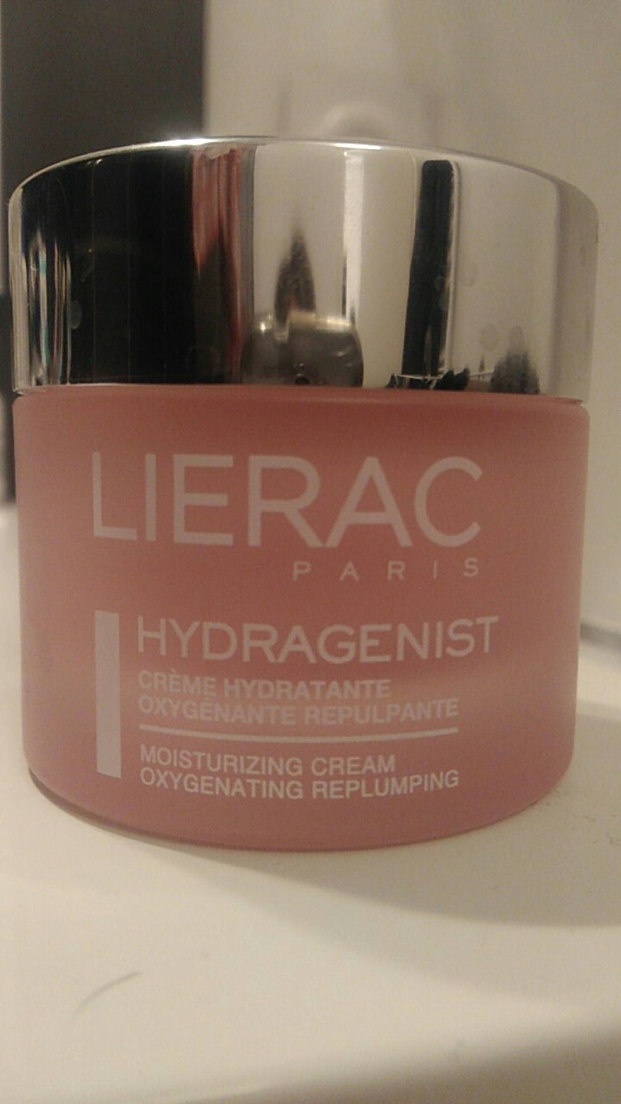 LIÉRAC -  Hydragenist - Crème hydratante oxygénante repulpante 