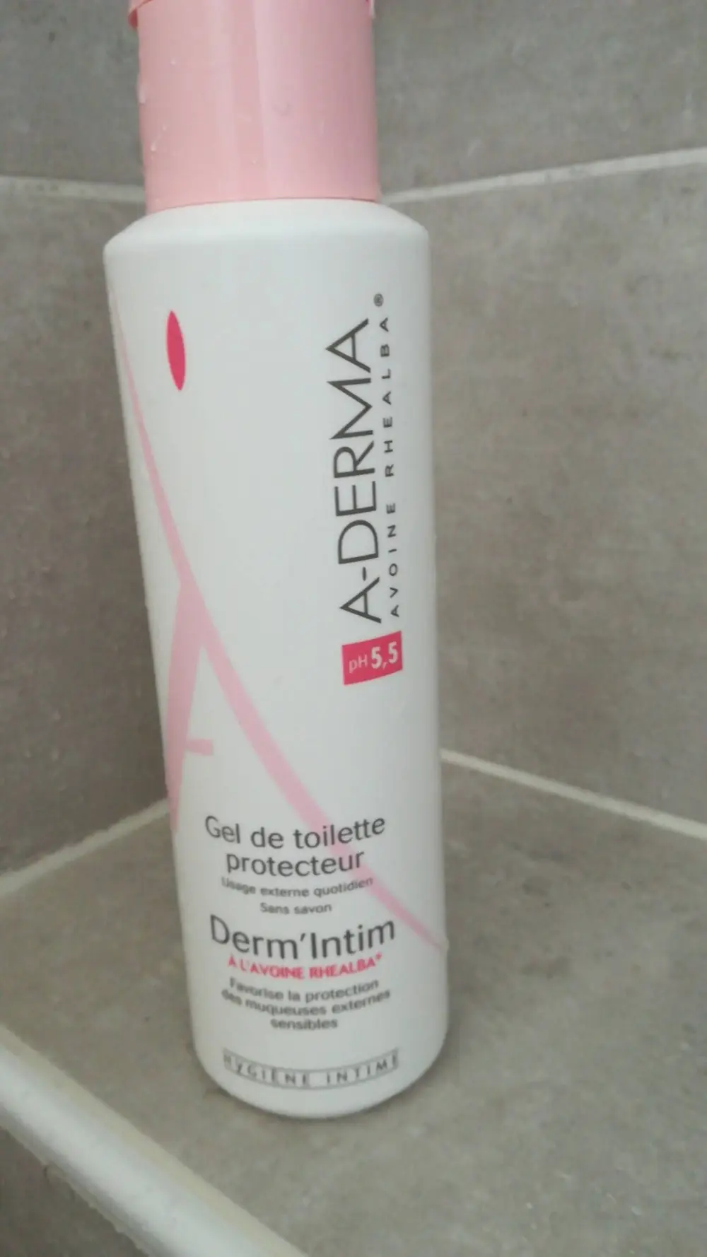 A-DERMA - Derm'Intim à l'avoine rhealba - Gel de toilette protecteur