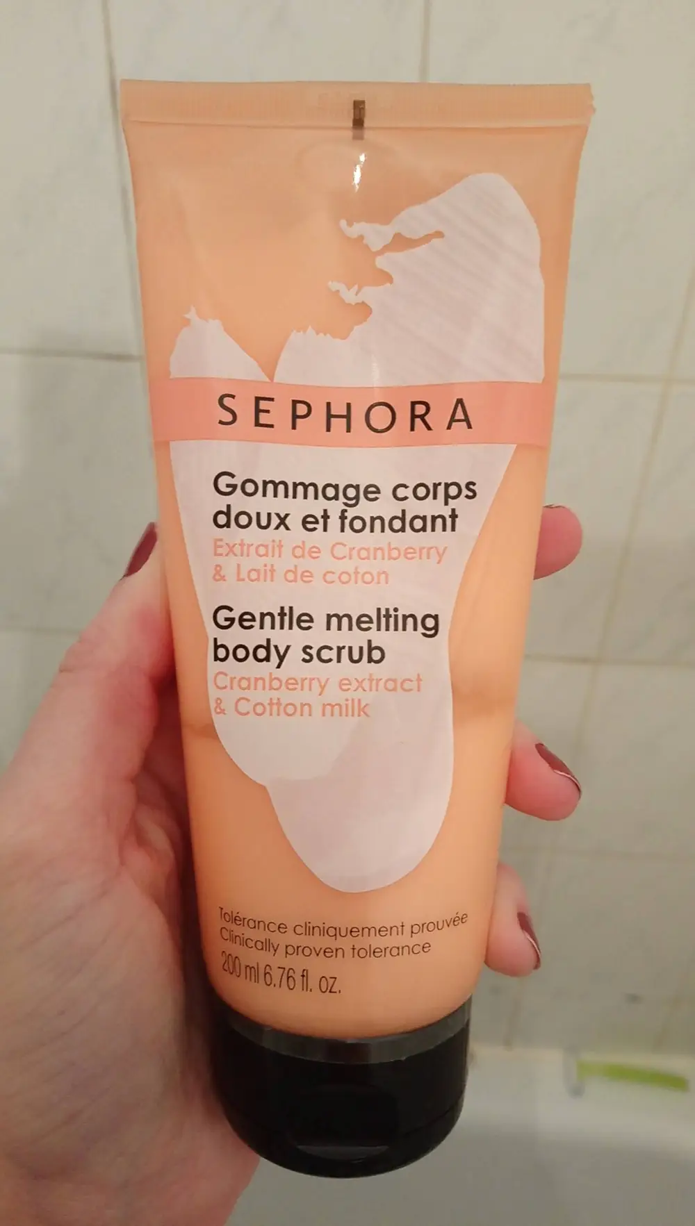 SEPHORA - Gommage corps doux et fondant - Extrait de Cranberry & Lait de coton