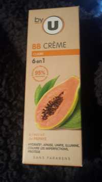 BY U - BB crème - Claire - 6 en 1 - à l'extrait de papaye