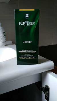 RENÉ FURTERER PARIS - Karité - Shampooing nutrition intense