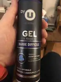 BY U - Barbe difficile - Gel à raser