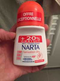 NARTA - Sensation dry - Anti-transpirant 48h