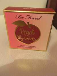 TOO FACED - Peach my cheeks - Melting powder blush