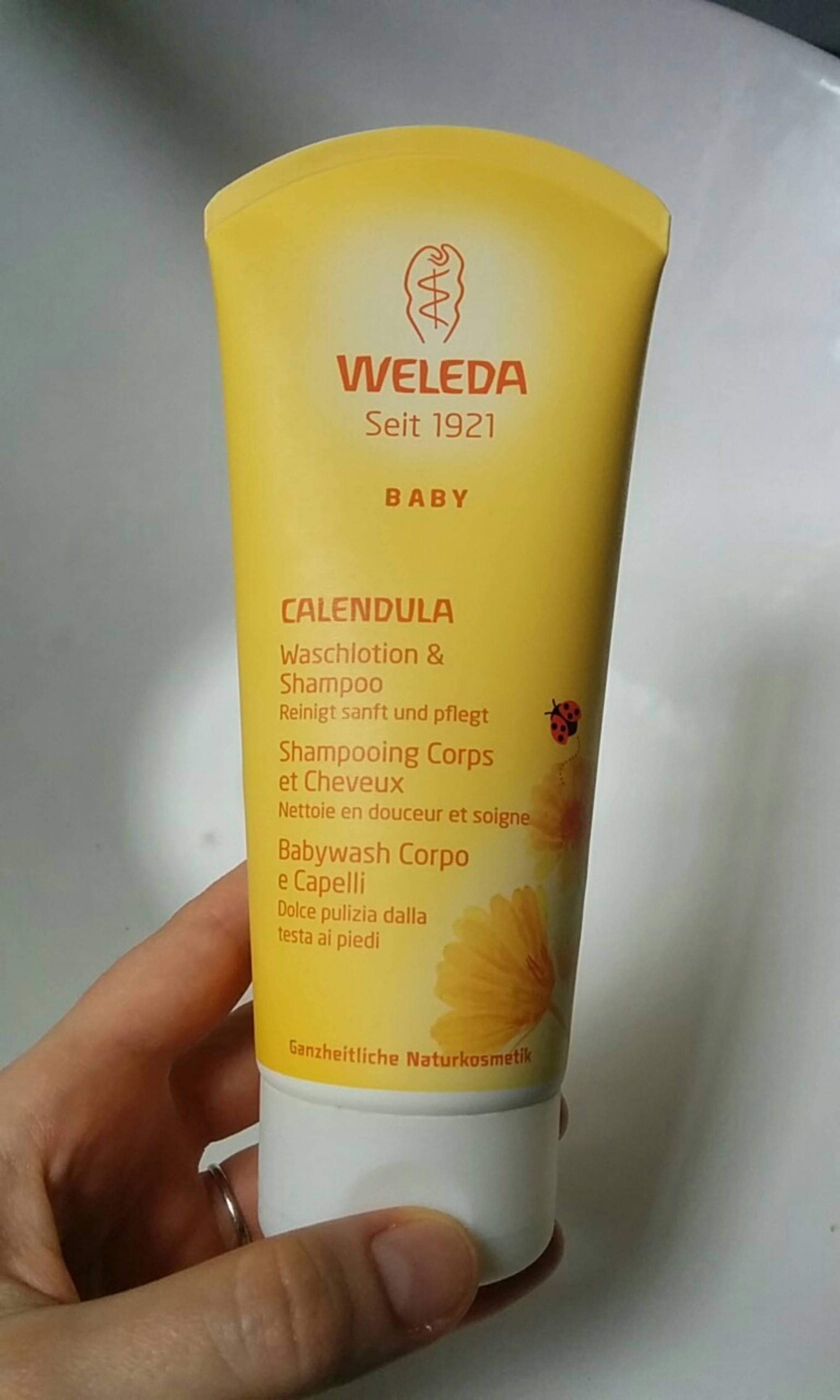 WELEDA - Calendula Baby - Shampooing corps et cheveux