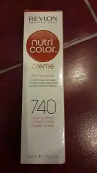 REVLON PROFESSIONNAL - Nutri-color - Crème 3 en 1 cocktail - 740 cuivré clair
