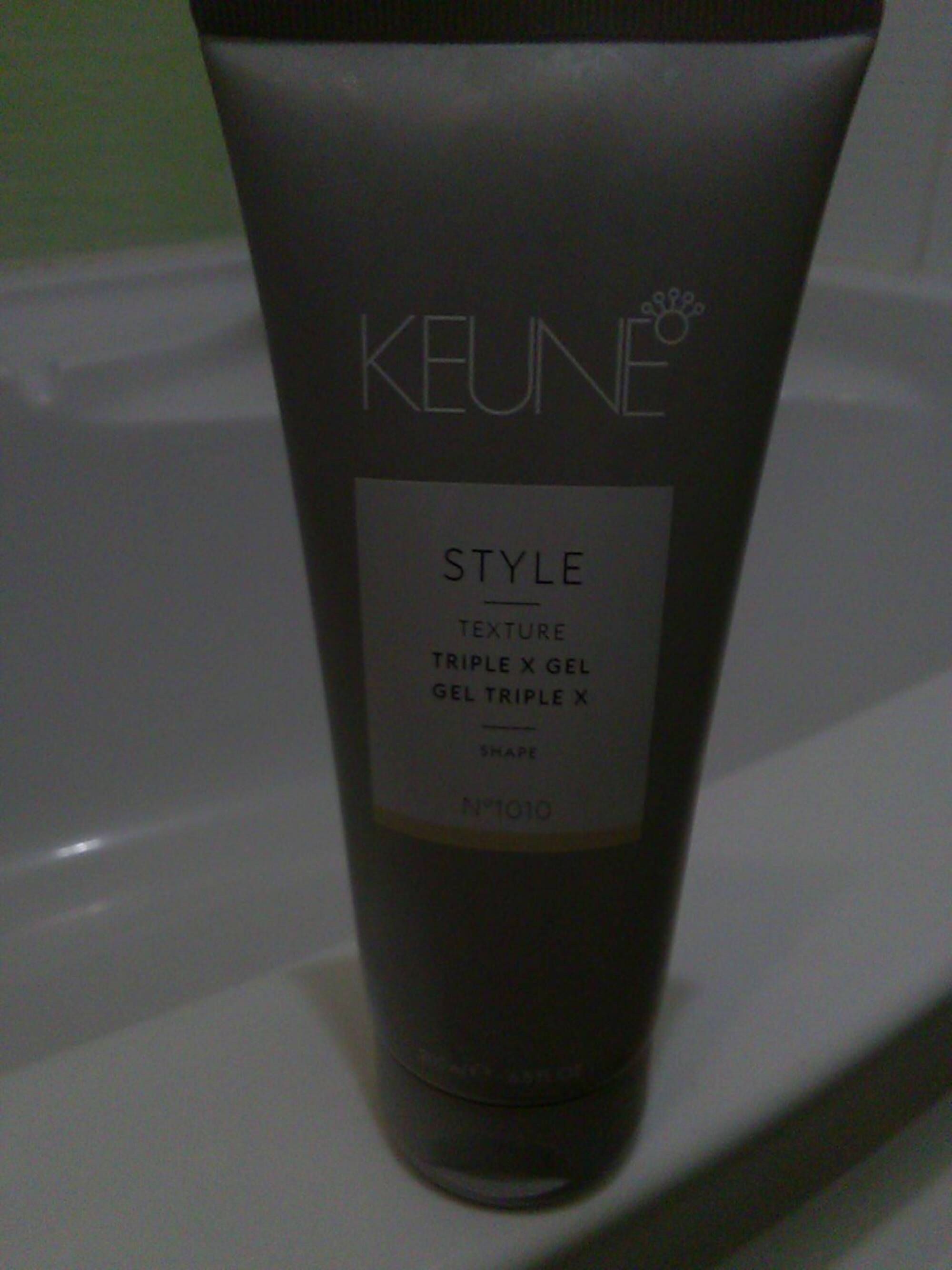 KEUNE - Style - Gel triple X n°1010