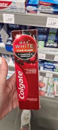 COLGATE - Max white - Toothpaste charcoal & minerals