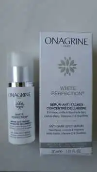 ONAGRINE PARIS - White perfection - Sérum anti-tâches concentré de lumière